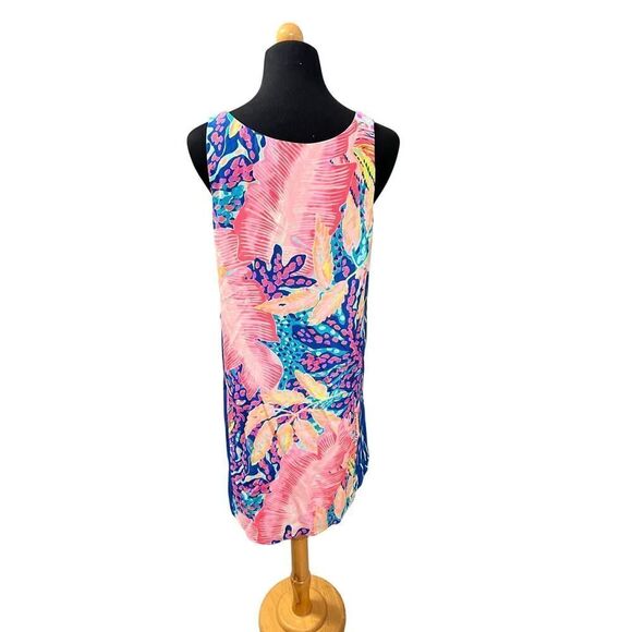 Lilly Pulitzer Jackie Silk Shift Dress Size S - Picture 4 of 7
